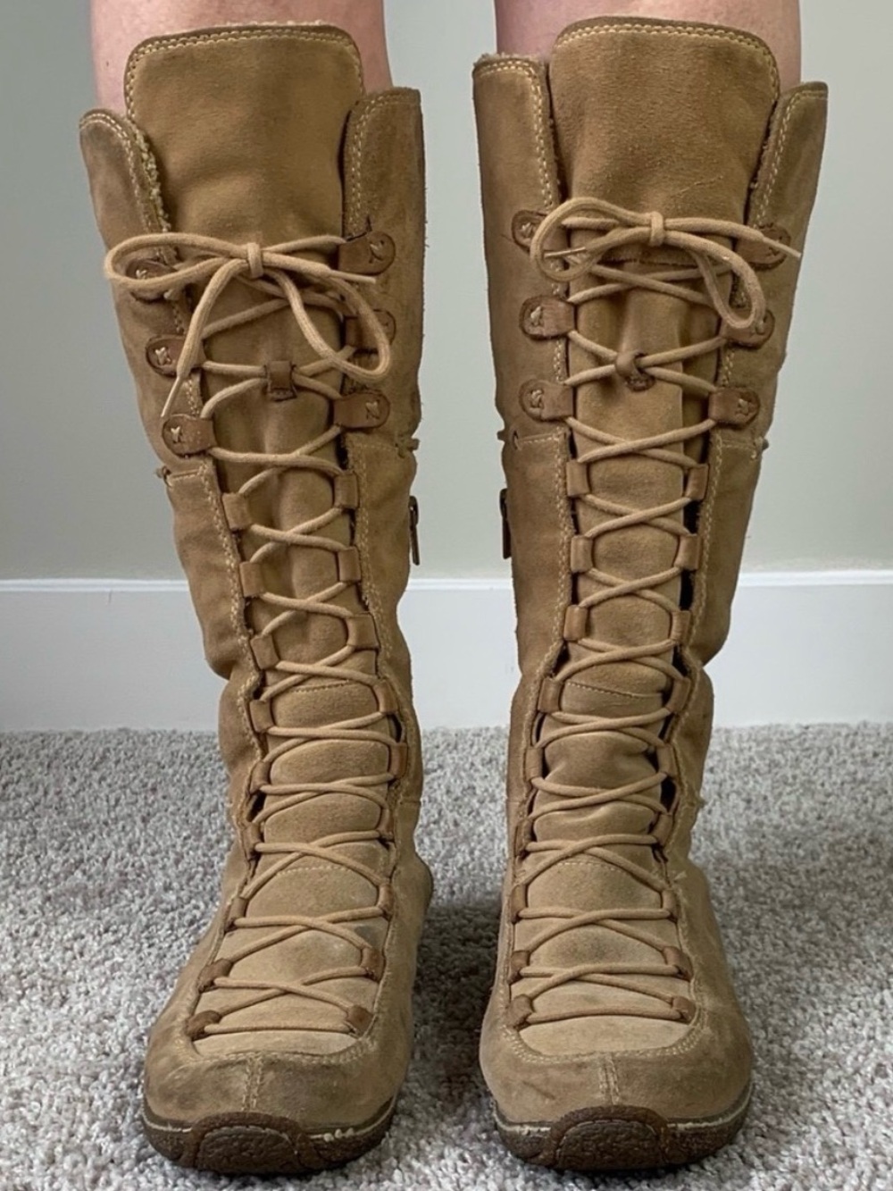 Timberland Hollace Tall Lace-up Suede Winter Boots